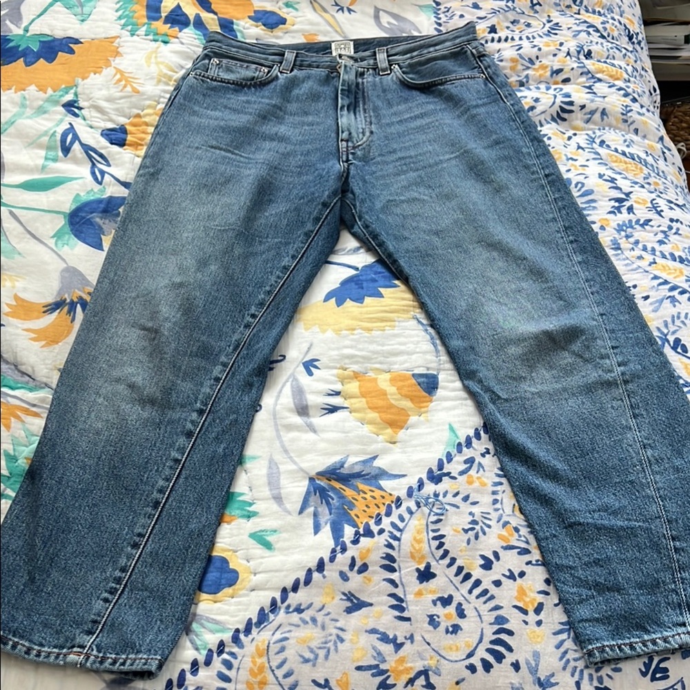 Toteme Blue Straight Leg Jeans